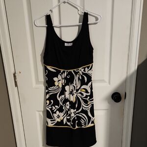 Enfocus Studio Black Scoop Neck Top